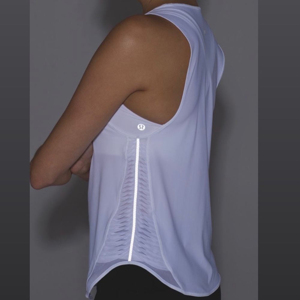 Lululemon | Making Moves Tank | White | size 8